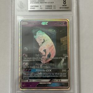 Mewtwo GX Shining Legends - BGS 8 - ENG